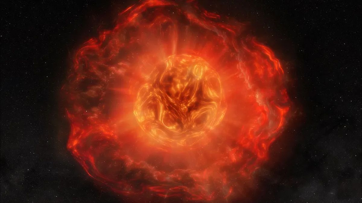 Nutrition Spur Significant and unexpected Dying star spits out a suns worth of mass just before going supernova